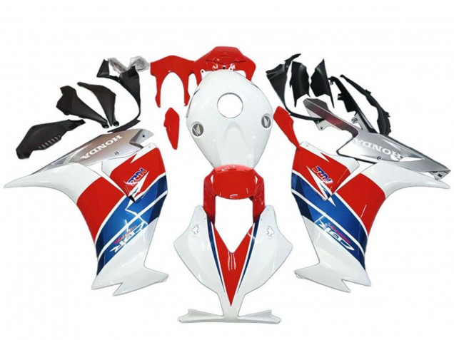White Silver Blue Red 2012-2016 Honda CBR1000RR Motorcycle Fairings