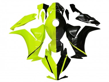 Fluorescent Green Glossy Black 2012-2016 Honda CBR1000RR Motorcycle Fairing