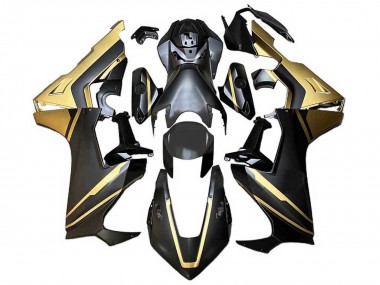 Gold Matte Black 2017-2023 Honda CBR1000RR Motorcycle Fairing