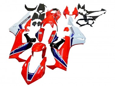 White Red Blue 2017-2023 Honda CBR1000RR Motorcycle Fairing Kits
