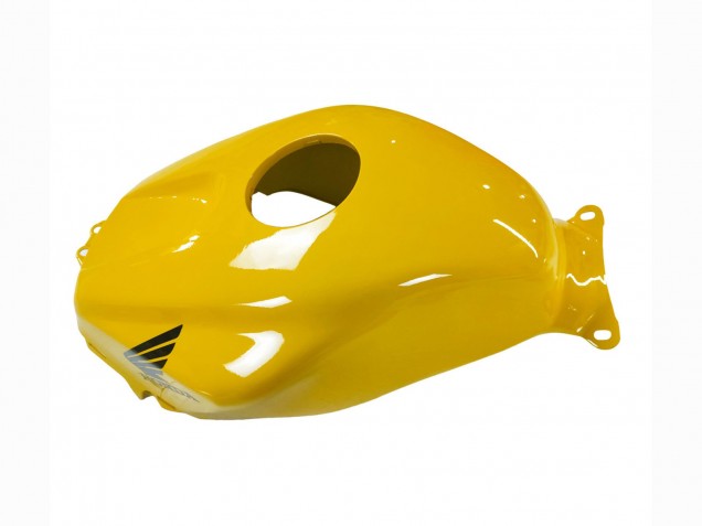 Yellow Glossy Black 2003-2004 Honda CBR600RR Motorcycle Fairings