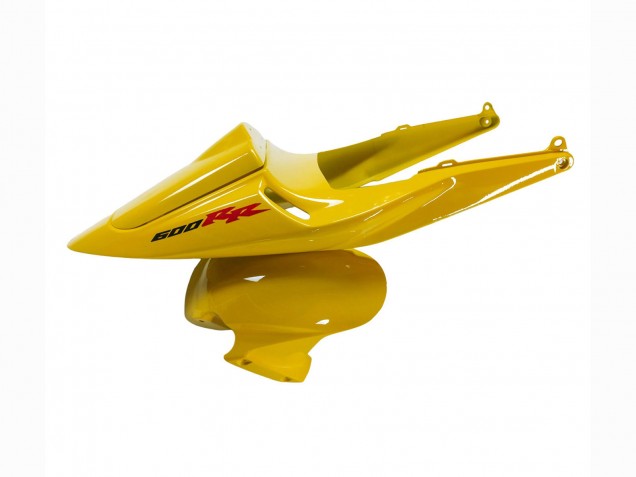 Yellow Glossy Black 2003-2004 Honda CBR600RR Motorcycle Fairings