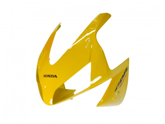 Yellow Glossy Black 2003-2004 Honda CBR600RR Motorcycle Fairings