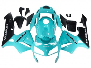 Light Blue Black 2003-2004 Honda CBR600RR Motorcycle Fairings