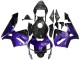 Purple Black Forged Carbon Fiber 2003-2004 Honda CBR600RR Motorcycle Fairings