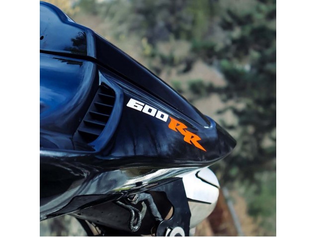 Dark Blue Glossy Black 2003-2004 Honda CBR600RR Motorcycle Fairings