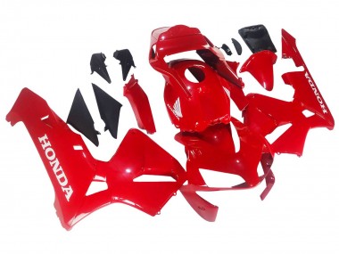 Red 2003-2004 Honda CBR600RR Motorcycle Fairings