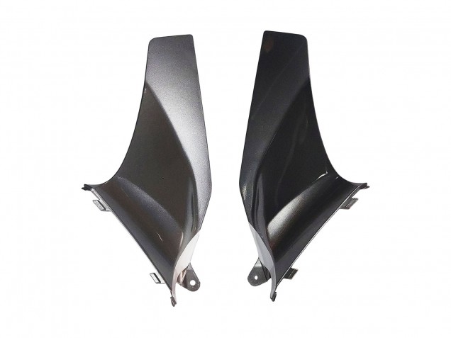 White Matte Black Racing 2003-2004 Honda CBR600RR Motorcycle Fairings