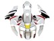 White Red Yellow Black 2003-2004 Honda CBR600RR Motorcycle Fairings