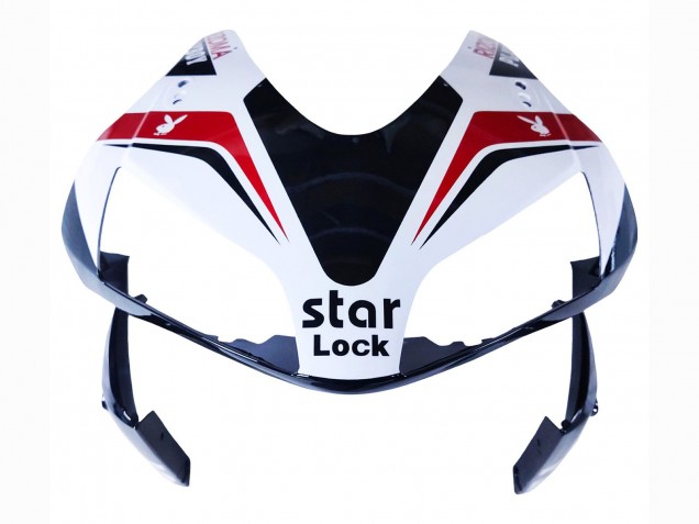White Red Glossy Black DENSO Rimont 2003-2004 Honda CBR600RR Motorcycle Fairings