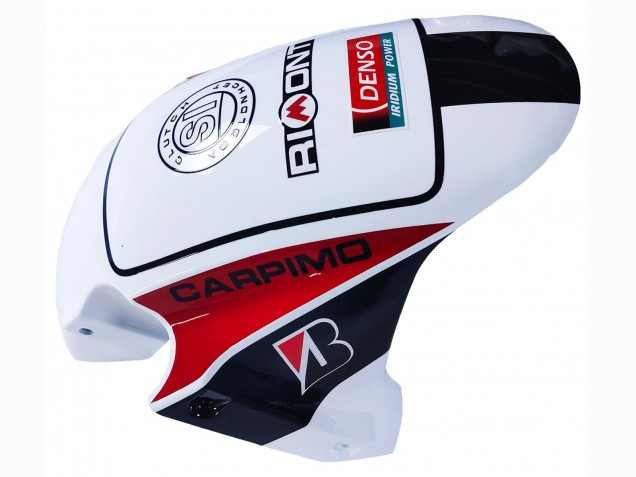 White Red Glossy Black DENSO Rimont 2003-2004 Honda CBR600RR Motorcycle Fairings