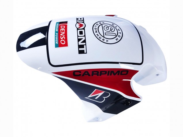 White Red Glossy Black DENSO Rimont 2003-2004 Honda CBR600RR Motorcycle Fairings