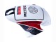 White Red Glossy Black DENSO Rimont 2003-2004 Honda CBR600RR Motorcycle Fairings