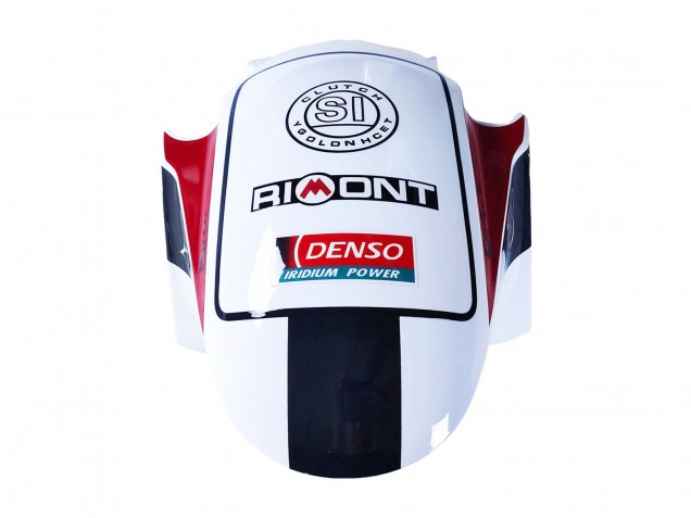 White Red Glossy Black DENSO Rimont 2003-2004 Honda CBR600RR Motorcycle Fairings