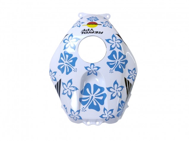 White Blue Red Nastro Azzurro 46 2003-2004 Honda CBR600RR Motorcycle Fairings