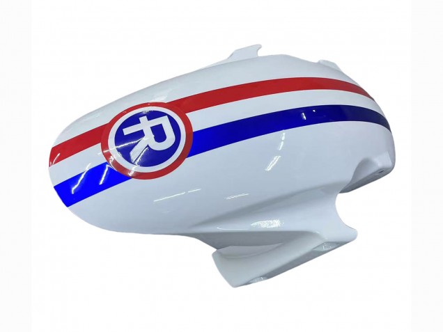 White Red Blue 2003-2004 Honda CBR600RR Motorcycle Fairings