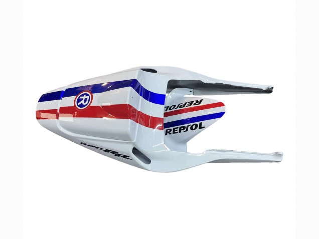 White Red Blue 2003-2004 Honda CBR600RR Motorcycle Fairings