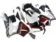 White Red Glossy Black Monster 2003-2004 Honda CBR600RR Motorcycle Fairings