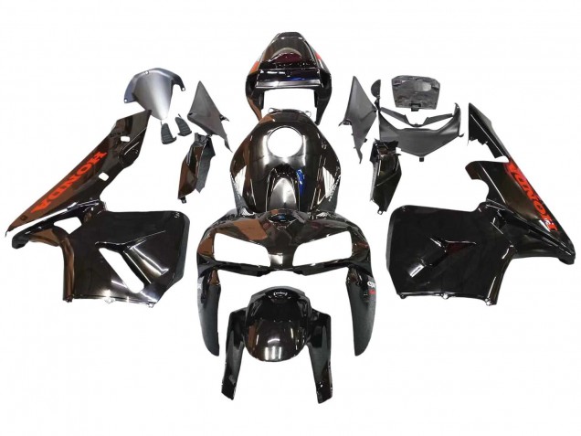 Glossy Black 2005-2006 Honda CBR600RR Motorcycle Fairings