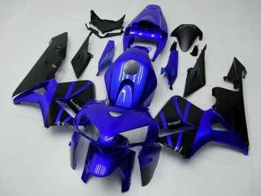 Blue Black 2005-2006 Honda CBR600RR Motorcycle Fairing