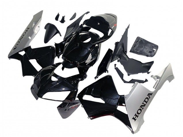 Black Silver 2005-2006 Honda CBR600RR Motorcycle Fairing
