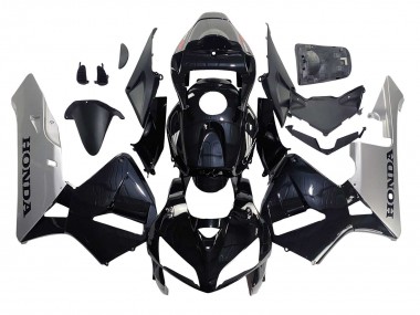Black Silver 2005-2006 Honda CBR600RR Motorcycle Fairing