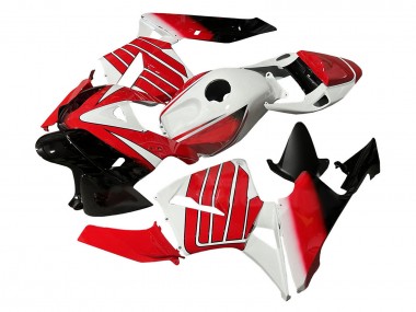 Red White Black 2005-2006 Honda CBR600RR Motorcycle Fairing