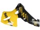 Yellow Black Repsol 2005-2006 Honda CBR600RR Motorcycle Fairings