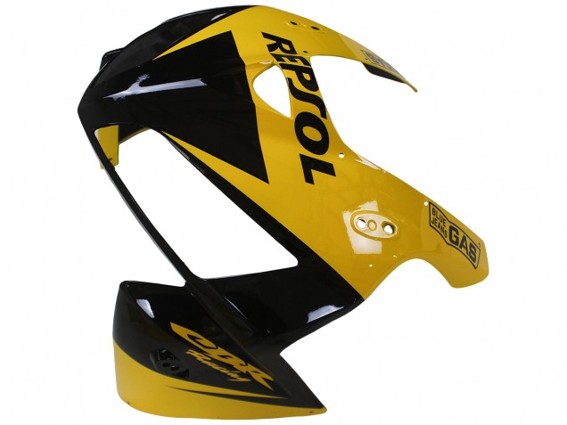 Yellow Black Repsol 2005-2006 Honda CBR600RR Motorcycle Fairings