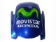 Blue Green MoviStar Castrol 2007-2008 Honda CBR600RR Motorcycle Fairings