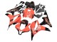 Orange Glossy Black Repsol 2007-2008 Honda CBR600RR Motorcycle Fairings
