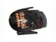 Orange Glossy Black Repsol 2007-2008 Honda CBR600RR Motorcycle Fairings
