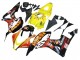 Yellow Orange Glossy Black Rossi Repsol 2007-2008 Honda CBR600RR Motorcycle Fairings