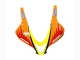 Yellow Orange Glossy Black Rossi Repsol 2007-2008 Honda CBR600RR Motorcycle Fairings