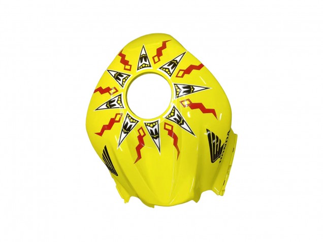 Yellow Orange Glossy Black Rossi Repsol 2007-2008 Honda CBR600RR Motorcycle Fairings