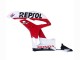 White Yellow Red Repsol HRC 2007-2008 Honda CBR600RR Motorcycle Fairings