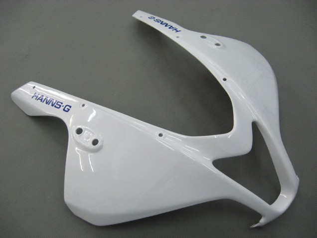 White Green Yellow Glossy Black Hannspree 2007-2008 Honda CBR600RR Motorcycle Fairings