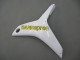 White Green Yellow Glossy Black Hannspree 2007-2008 Honda CBR600RR Motorcycle Fairings