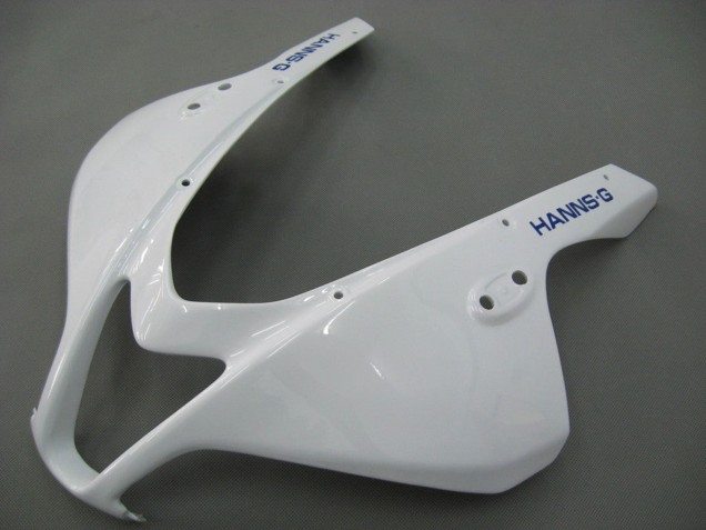 White Green Yellow Glossy Black Hannspree 2007-2008 Honda CBR600RR Motorcycle Fairings