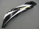White Green Yellow Glossy Black Hannspree 2007-2008 Honda CBR600RR Motorcycle Fairings