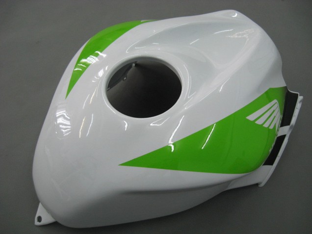 White Green Yellow Glossy Black Hannspree 2007-2008 Honda CBR600RR Motorcycle Fairings