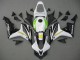 White Green Yellow Glossy Black Hannspree 2007-2008 Honda CBR600RR Motorcycle Fairings