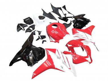 White Red Glossy Black 2009-2012 Honda CBR600RR Motorcycle Fairing Kits