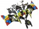 Black Multicolor MoviStar 2009-2012 Honda CBR600RR Motorcycle Fairings