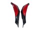 Red Glossy Black 2009-2012 Honda CBR600RR Motorcycle Fairings
