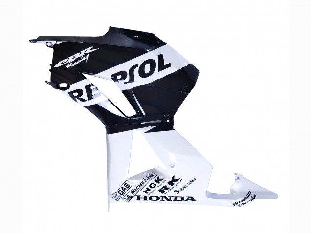 White Glossy Black Repsol 2013-2023 Honda CBR600RR Motorcycle Fairings