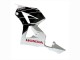 White Glossy Black 2013-2023 Honda CBR600RR Motorcycle Fairing Kits