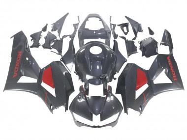 Black Carbon Fiber Red 2013-2023 Honda CBR600RR Motorcycle Fairings