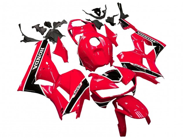 Red White Black 2013-2023 Honda CBR600RR Motorcycle Fairings