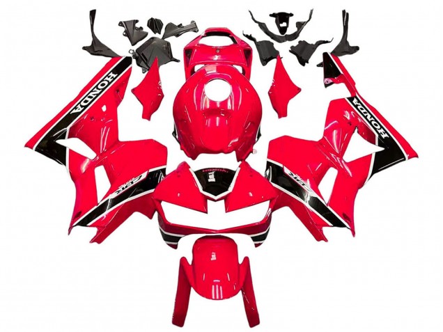 Red White Black 2013-2023 Honda CBR600RR Motorcycle Fairings